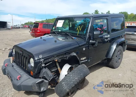 2012 Jeep Wrangler Sahara из США, поврежденный, VIN 1C4AJWBG3CL173612